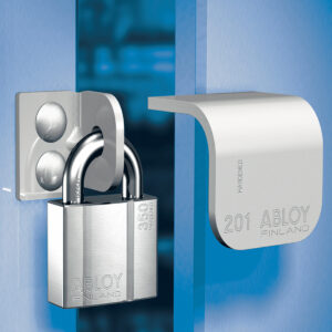 Abloy® PL203-18 Links beschermde beugelhouder