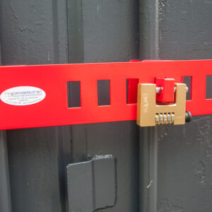 Container budgetslot met pinslot