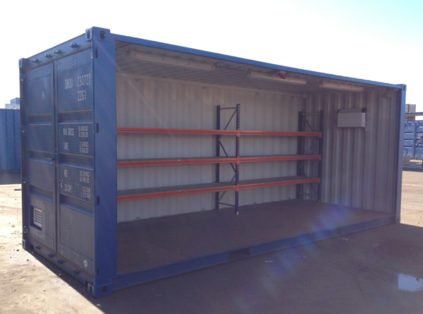 Zeecontainer speciale uitvoering