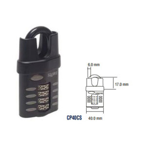 Squire ®CP40 CS Cijferhangslot