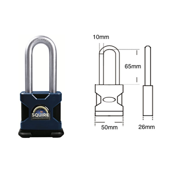 Squire® Stronghold SS50S 2.5 hangslot - Afbeelding 2