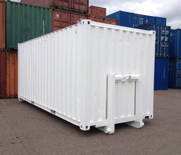 Zeecontainer beschikbaar als nieuw, tweedehands of te huur voor opslag en transport.