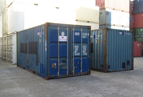 Tweedehands 20ft zeecontainer standaard - Afbeelding 2