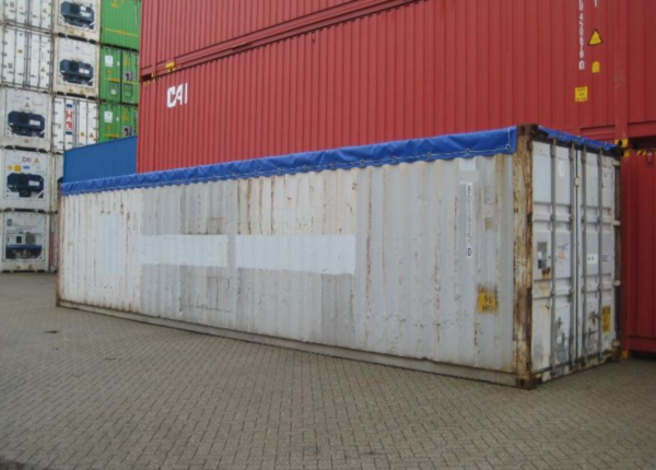 Tweedehands 40ft open top zeecontainer
