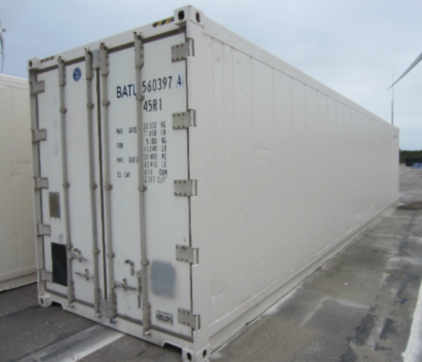 Tweedehands 40ft reefer high cube container