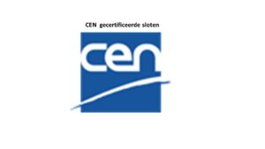 CEN gecertificeerd hangslot – Europese norm EN 12320