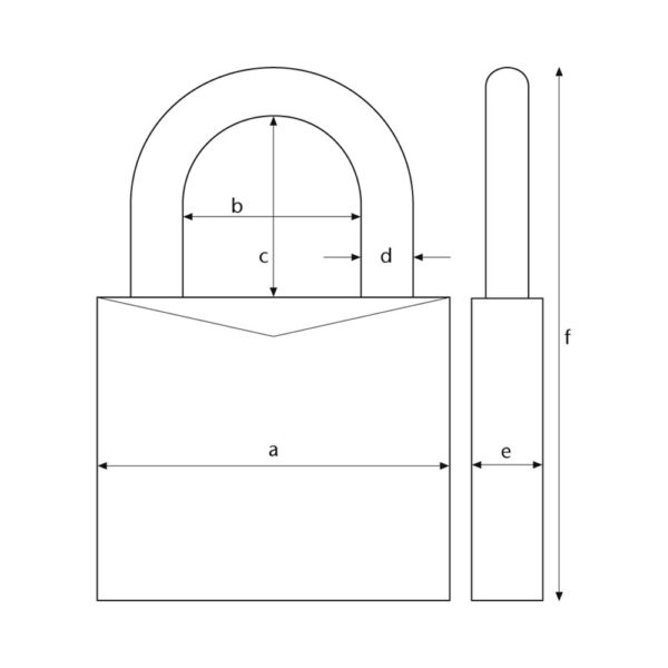 ABUS® Cijferslot 158SK met hoofdsleutelfunctie - Afbeelding 3