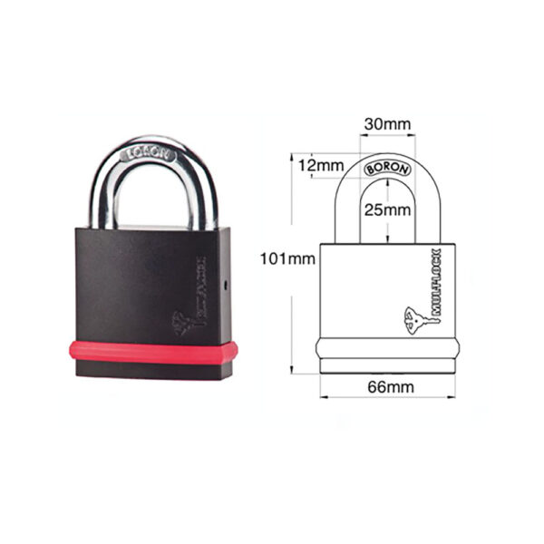 Mul-T-Lock® E-serie CAD-NE14L hangslot - Afbeelding 2
