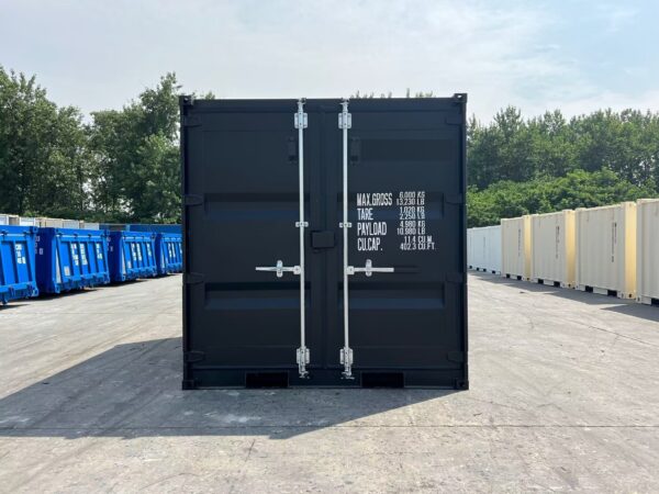 9ft container RAL 9005