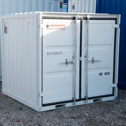 nieuwe 6 ft opslagcontainer wit