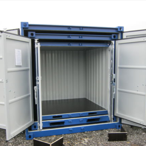 set van 6, 8, 10 ft opslagcontainers