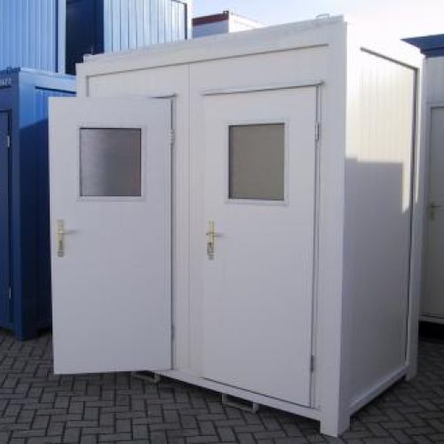 Nieuwe 8FT sanitair container met complete voorzieningen.