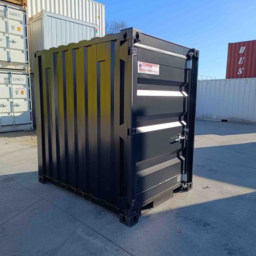 5ft opslagcontainer zwart