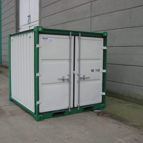 CTX 8 ft opslagcontainer wit