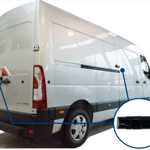 bestelwagen armadlock achterdeur en zijkant