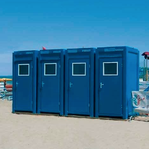 Nieuwe 5FT sanitair container
